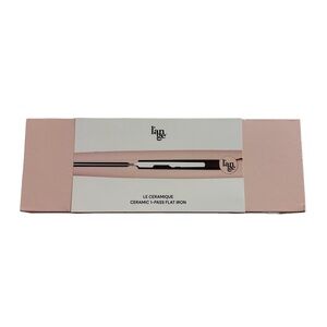 L'ange Ceramic  1-Pass Flat Iron Brand New Sealed Box